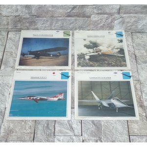 War Planes Collector Cards Edito Services 4 VTG SEALED Packs X 20 CARDS PER PACK